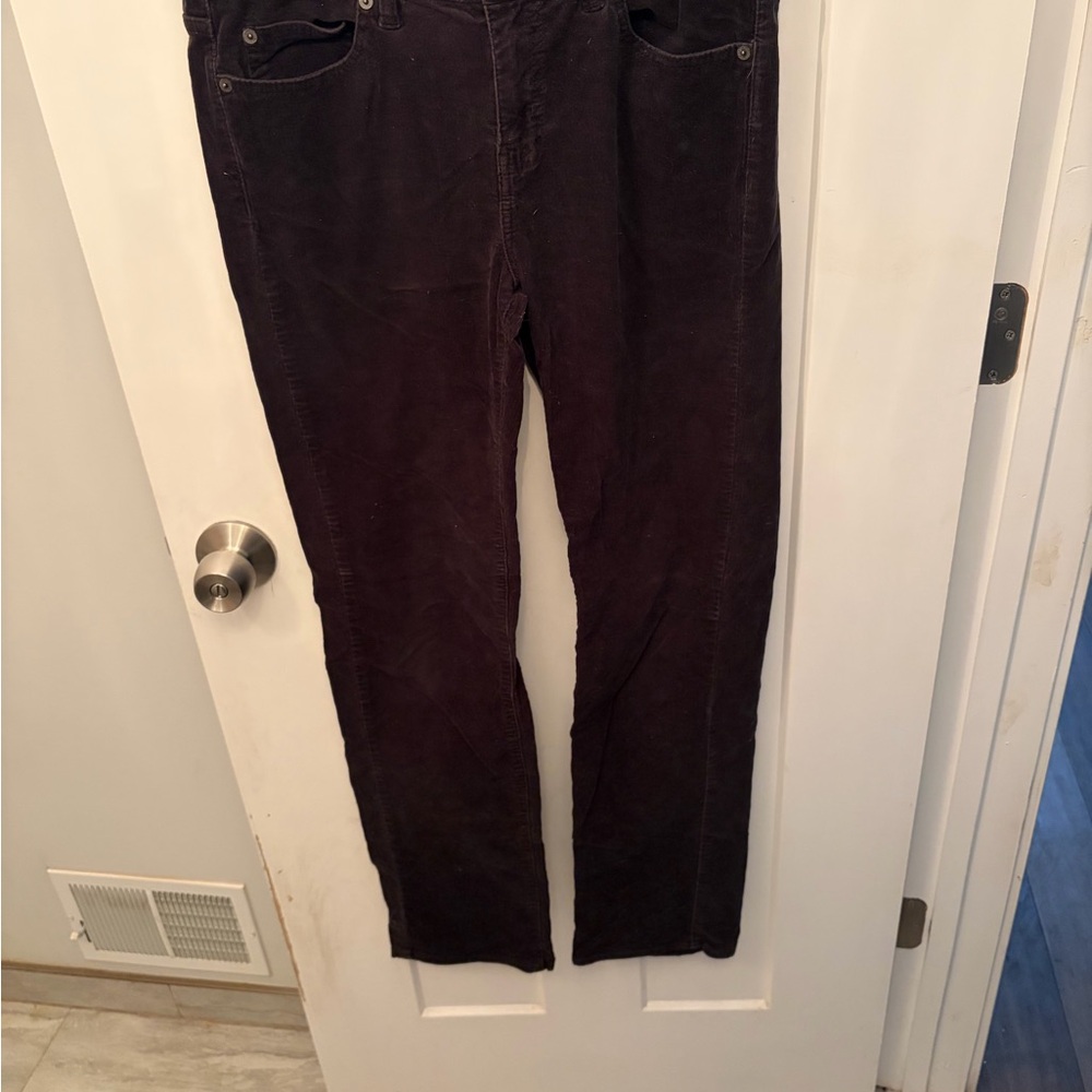 Calvin Klein Dark Purple Pants